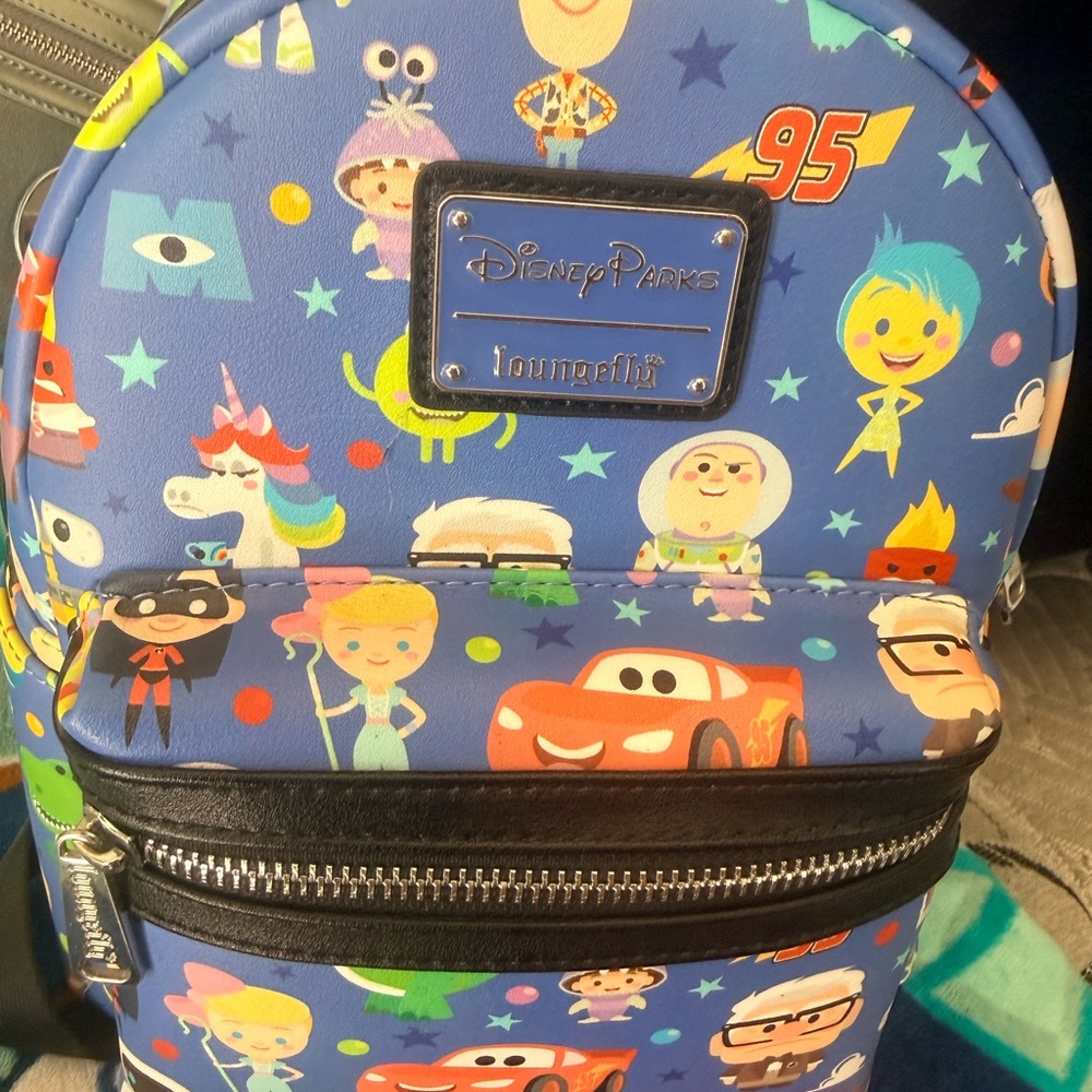 Loungefly Disney Parks Blue Character Backpack
